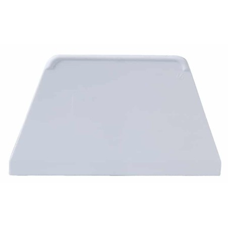 Coupe pâte / Racloir / Corne forme Trapèze plastique blanc ProCouteaux Coupe pâte / Racloir / Corne forme Trapèze plastique blanc ProCouteaux
