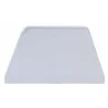 Coupe pâte / Racloir / Corne forme Trapèze plastique blanc ProCouteaux