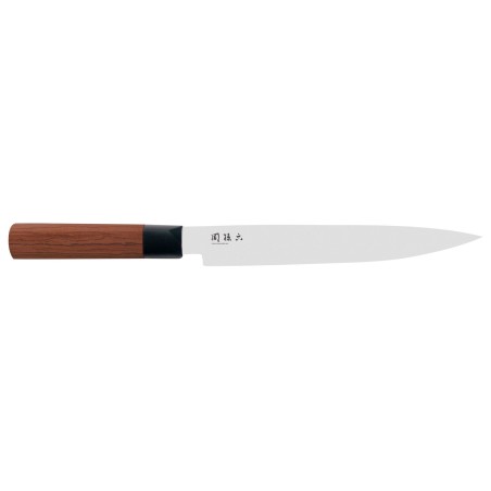 Couteau à trancher - Kai Seki Magoroku RedWood - 21.5cm - procouteaux