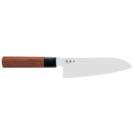 Couteau Santoku - Kai Seki Magoroku RedWood - 17cm - procouteaux