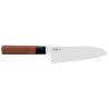 Couteau Santoku - Kai Seki Magoroku RedWood - 17cm - procouteaux