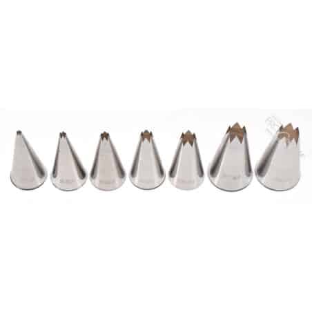 Douilles Inox Cannelée - de 2 à 12 mm - 7 tailles disponibles ProCouteaux Douilles Inox Cannelée - de 2 à 12 mm - 7 tailles disponibles ProCouteaux