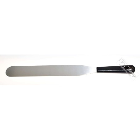 Spatule à lisser pâtisserie lame droite inox 30 cm