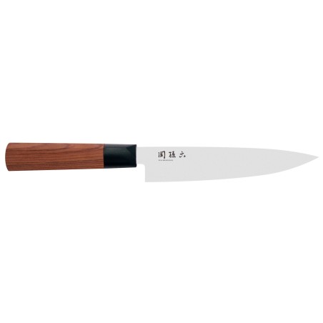 Couteau Universel - Kai Seki Magoroku RedWood - 15cm - procouteaux Couteau Universel - Kai Seki Magoroku RedWood - 15cm - procouteaux