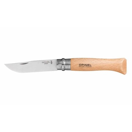 Couteau Opinel n°9 lame inox manche hêtre verni ProCouteaux Couteau Opinel n°9 lame inox manche hêtre verni ProCouteaux