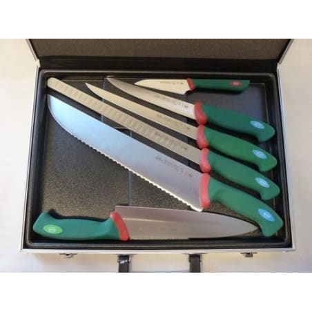 Mallette poissonnerie magnétique 6 couteaux Premana de Sanelli. Livraison OFFERTE ProCouteaux Mallette poissonnerie magnétique 6 couteaux Premana de Sanelli. Livraison OFFERTE ProCouteaux