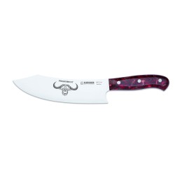 Couteau Chef / Barbecue - Giesser Premium Cut - 20 cm - Rouge diamant ProCouteaux