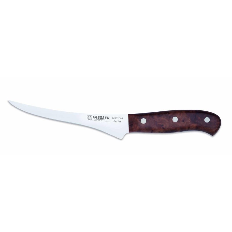 Couteau à Désosser - Giesser Premium Cut - 17 cm - Thuya, arbre de la vie ProCouteaux