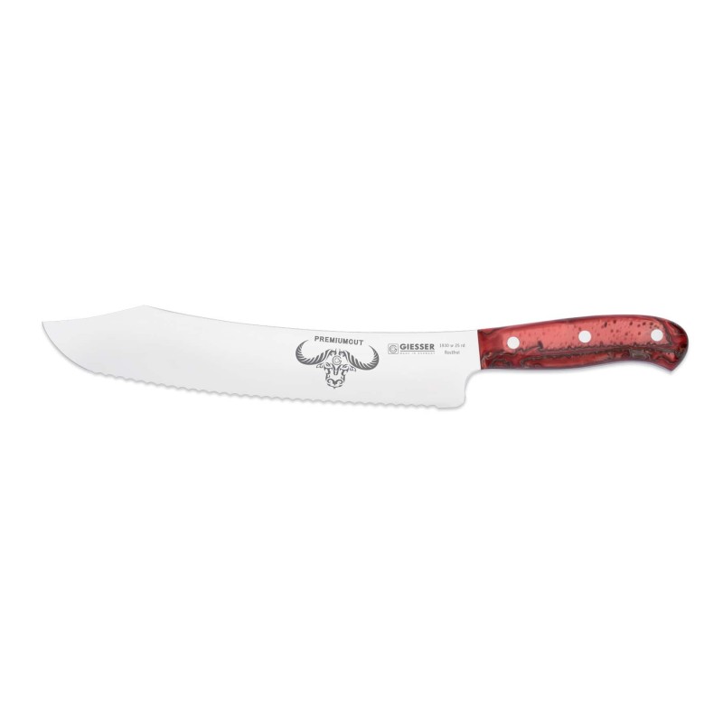 Couteau à pain - Giesser Premium Cut - 25 cm - Diamant Rouge - prcouteaux Couteau à pain - Giesser Premium Cut - 25 cm - Diamant Rouge - prcouteaux