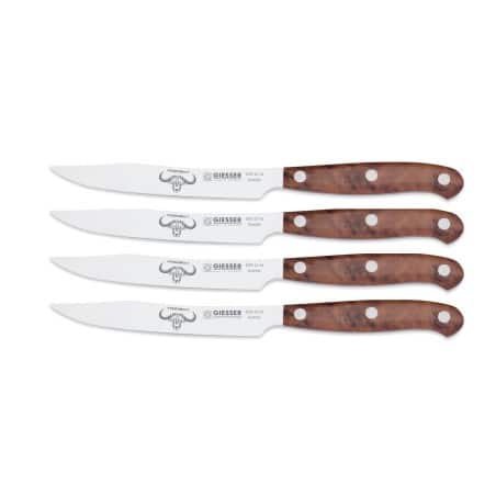 Couteaux steak - Giesser Premium Cut - 12 cm - Lot de 4 pièces - Thuya, arbre de la vie - procouteaux