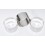 Cercle à mousse/entremet individuel - Ø7cm  - Lot de 3 pièces