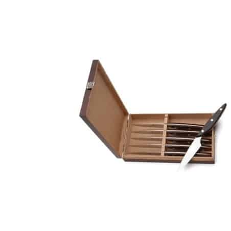 Artiste coffret bois 6 couteaux steak 10 cm ProCouteaux Artiste coffret bois 6 couteaux steak 10 cm ProCouteaux