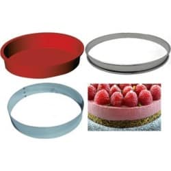 Kit complémentaire pâtisserie - cercles 3 pièces ProCouteaux