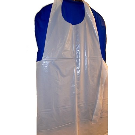 Tablier jetable colori blanc - lot de 10 tabliers ProCouteaux Tablier jetable colori blanc - lot de 10 tabliers ProCouteaux