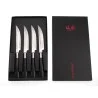 Lot de 4 couteaux steak japonais - Senzo Suncraft - 12cm ProCouteaux