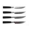 Lot de 4 couteaux steak japonais - Senzo Suncraft - 12cm - Procouteaux