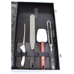 Mallette Chef Alu - Couteaux Japonais MIYAKO -  7 pièces - gravure LASER offerte