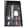 Mallette Chef Alu - Couteaux Japonais MIYAKO -  7 pièces - gravure LASER offerte