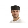 Calot de Cuisinier avec filet - Homme/Femme - Noir - procouteaux