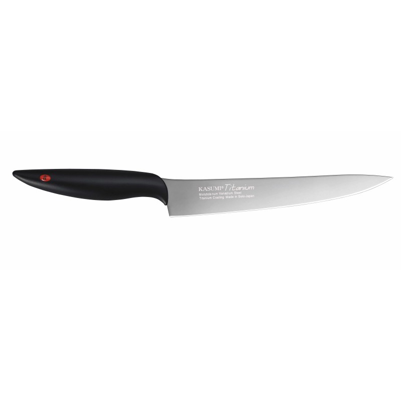 Kasumi Titanium Gris - Couteau Découpeur - 20cm
