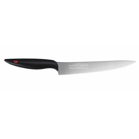 Kasumi Titanium Gris - Couteau Découpeur - 20cm