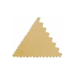 Peigne / Corne triangle à décorer - Procouteaux