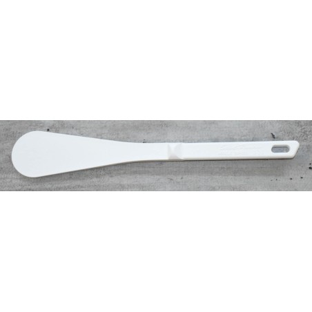 Spatule de cuisine extra large en acier inoxydable lisse 7,5 x 21 cm