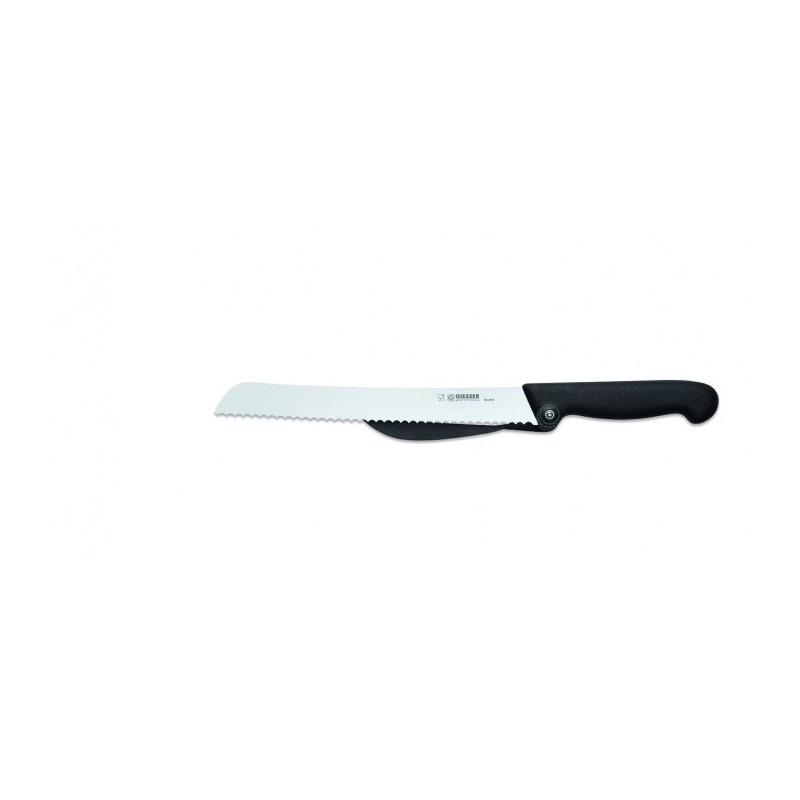Couteau réglable dentelé avec guide - Giesser Tradition - 24 cm