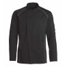 Veste de cuisine KENTAUR - Teddy - Manches longues - NOIR