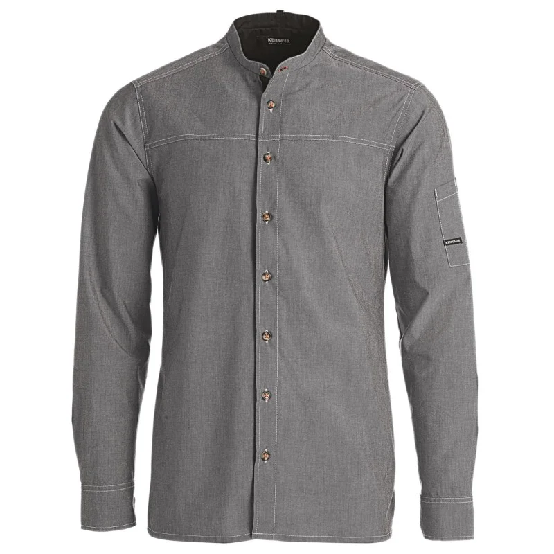 Veste de cuisine Kentaur - Mika - Manches longues - GRIS - Procouteaux Veste de cuisine Kentaur - Mika - Manches longues - GRIS - Procouteaux