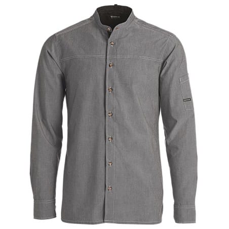 Veste de cuisine Kentaur - Mika - Manches longues - GRIS