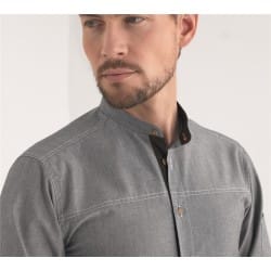 Veste de cuisine Kentaur - Mika - Manches longues - GRIS - Procouteaux