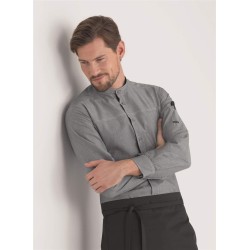 Veste de cuisine Kentaur - Mika - Manches longues - GRIS - Procouteaux