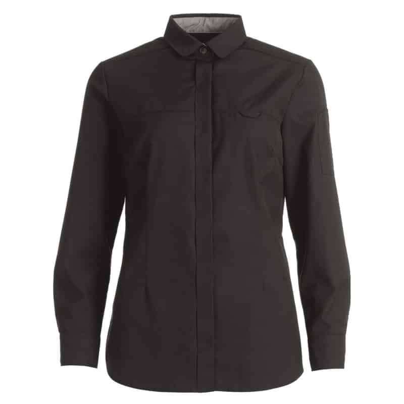 Chemise femme KENTAUR - Marie - Manches longues - NOIR
