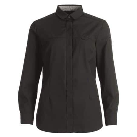 Chemise femme KENTAUR - Marie - Manches longues - NOIR