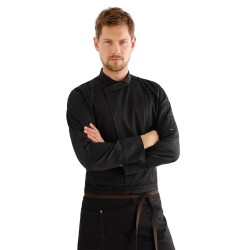 Veste de cuisine Kentaur - Cyril - Manches longues - NOIR