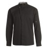 Veste de cuisine KENTAUR - Kevin - Manches longues - NOIR - GRANDE TAILLE