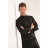 Veste de cuisine KENTAUR - Kevin - Manches longues - NOIR - GRANDE TAILLE