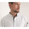 ProCouteaux - Veste de cuisine KENTAUR - Marco - Manches longues - BLANC - GRANDE TAILLE, Choisissez la veste de cuisine Marco pour son côté tendance et moderne ! Existe en GRANDE TAILLEAlliez confort et modernité dans votre cuisine, grâce à cette veste de cuisine du chef de haute-qualité de la marque Kentaur.Etre moderne dans sa cuisine, c'est possible ! Grâce à cette veste de cuisine du chef de haute-qualité de la marque Kentaur. Vous serez séduit par le jeu de contraste entre le blanc de la veste et l'envers du col.Confortable, cette veste cuisine vous satisfera autant en cuisine, que durant le service.Lionel Henaff (restaurant Allium) et Jean-Michel Carrette ont adopté le modèle Marco de chez Kentaur.Broderie 6,00€ - Maximum 14 caractères - Délais 48 heures