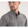 Veste de cuisine Kentaur - Mika - Manches longues - GRIS - GRANDE TAILLE - Procouteaux