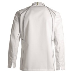 Veste de cuisine KENTAUR - Teddy - Manches longues - BLANC - GRANDE TAILLE - Procouteaux