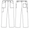 Pantalon cuisine service KENTAUR - PantaSmart