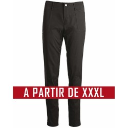 Pantalon cuisine service KENTAUR - PantaSmart - NOIR - GRANDE TAILLE