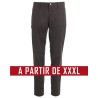 Pantalon cuisine service KENTAUR - PantaSmart - NOIR ET GRIS - GRANDE TAILLE - Procouteaux