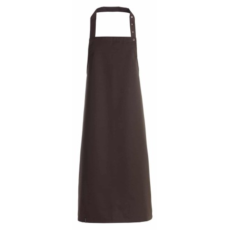 Tablier de cuisine avec bavette - Kentaur - Moka Tablier de cuisine avec bavette - Kentaur - Moka