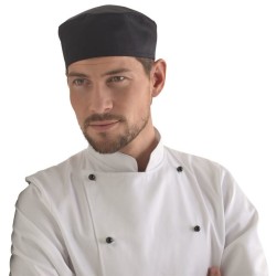 Calot de Cuisinier - Homme/Femme - Noir