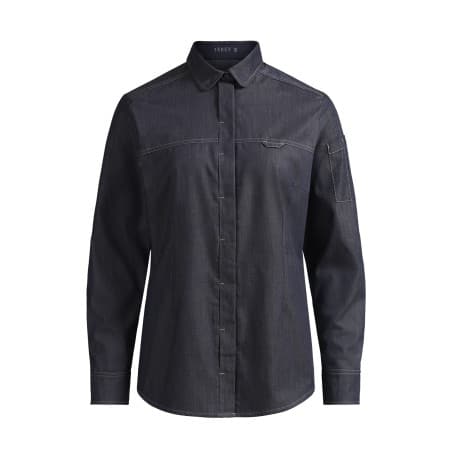Chemise cuisine femme KENTAUR - Marie - Manches longues - BLEU JEANS Chemise cuisine femme KENTAUR - Marie - Manches longues - BLEU JEANS