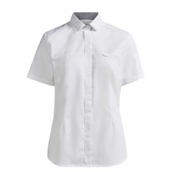 Chemise femme KENTAUR - Marie - Manches courtes - BLANC