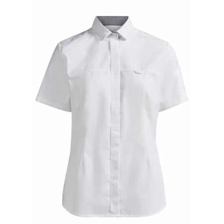 Chemise femme KENTAUR - Marie - Manches courtes - BLANC Chemise femme KENTAUR - Marie - Manches courtes - BLANC
