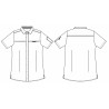 ProCouteaux - Chemise cuisine femme KENTAUR - Marie - Manches courtes - BLEU JEANS, Une veste de cuisine professionnelle pour les cheffes en cuisine !Etre moderne dans sa cuisine, c'est possible Mesdames !Vous serez séduit par la coupe sportive de cette veste de cuisine. Coupe ergonomique et moderne.En cuisine ou en salle, vous travaillerez avec élégance grâce à cette veste de cuisine du chef de haute-qualité de la marque Kentaur.Grâce à cette veste de cuisine du chef de haute-qualité de la marque Kentaur. Son petit truc en plus ? Ses manches avec système « pull up »  composé d'un élastique autour du poignet pour maintenir la manche sur l’avant-bras lorsqu’on la retrousse. Tissu de haute qualité.Broderie 6,00€ - Maximum 14 caractères - Délais 48 heures